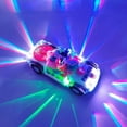 thumbnail image 3 of Light Up Transparent Gears Police Car Toy for Kids Bump and Go Toy Car for Boys  Educational Baby Toys Car Music LED Effects, 3 of 10