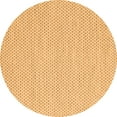 thumbnail image 1 of Ahgly Company Indoor Round Solid Orange Modern Area Rugs, 7' Round, 1 of 1