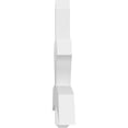 thumbnail image 3 of 72"W x 33"H x 4"D x 6"F, 11/12 Pitch, Davenport Architectural Grade PVC Gable Bracket, 3 of 8