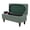 Black, variant on KALAKALA Stretch Ottoman Cover Rectangle, Ottoman Slipcovers Soft Removable Washable Footstool Protector Covers Elastic Storage Ottoman Slipcover for Cats Dogs