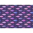 thumbnail image 1 of Ahgly Company Machine Washable Indoor Rectangle Transitional Medium Purple Area Rugs, 6' x 9', 1 of 7