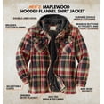 thumbnail image 2 of Legendary Whitetails Men's Maplewood Hooded Shirt Jacket, 2 of 7
