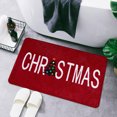 thumbnail image 7 of Xuniizn Christmas Door Mat Xmas Welcome Christmas Mat Non-Slip and Washable Winter Doormat Rubber Back Snowflakes Door Mat Rugs for Indoor Outdoor, Christmas Decorations for Home, 7 of 7