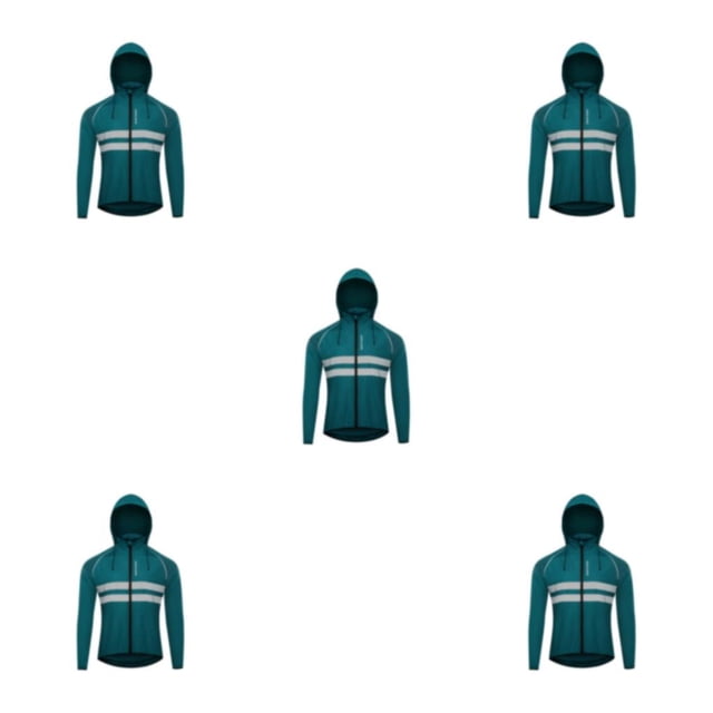 Chaqueta de ciclismo Sonducket Cortavientos con capucha Impermeable Negro 4XL/EUR 3XL