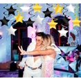 thumbnail image 4 of Espirales colgantes negros, dorados y plateados - Juego de 24 - Decoraciones de noche de película, decoraciones de fiesta de los Oscar JAMW Sencillez, 4 of 5