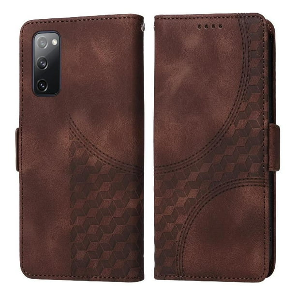 Funda GANGXUN para Samsung Galaxy S20 FE con diseño acolchado elegante, cuero PU, protección total y ajuste preciso