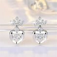 thumbnail image 4 of Xihbxyly Pendientes de Circonita Cúbica, Diseño Deslumbrante de Borla Larga, Elegante Joyería de Aleación, Perfectos para Bodas y Fiestas, Elegante Accesorio Diario, Regalo Considerado para Graduados, 4 of 6