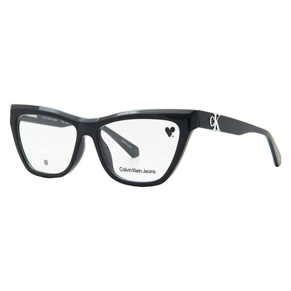 Calvin Klein Demo Cat Eye Ladies Eyeglasses CKJ23614 001 54