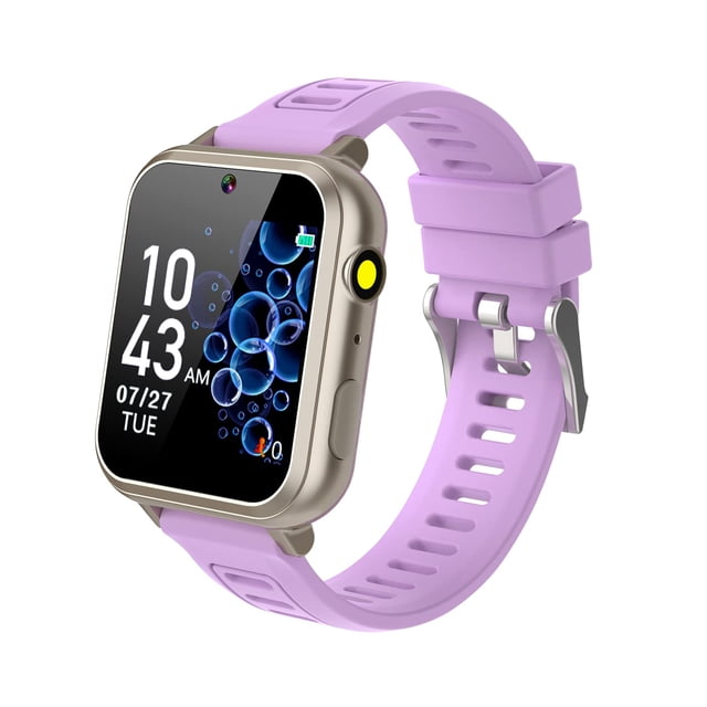 Reloj inteligente Tixpc para niños y niñas con 24 juegos de rompecabezas, cámara HD, música