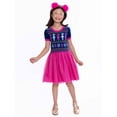 thumbnail image 2 of Trolls Girls Sweater Top Dress with Mesh Skirt, Sizes 4-16, 2 of 12