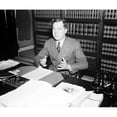thumbnail image 2 of Senator Huey Long At The Capitol. Jan. 1935. He Proposed Wealth Redistribution By Taxing The Assets Of Corporations And, 2 of 2