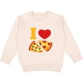 thumbnail image 2 of Inktastic I Love Pizza Toddler Sweatshirt, 2 of 4