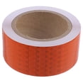 thumbnail image 1 of AURARMLET Reflective Sticker 1 Roll Orange PVC for Mechanical Equipment Safety and Floor Warning 98.4x2x0.04In, 1 of 5