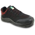 thumbnail image 1 of vangelo Chaussure de Sécurité pour Homme à Embout d'Acier Homologuée ASTM CSA HELMUT-1 Protection contre les Perforations et aux Orteils Antidérapante Noir Rouge Taille 9W, 1 of 5