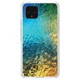 thumbnail image 1 of DistinctInk Clear Shockproof Hybrid Case for Google Pixel 4 (5.7" Screen) - TPU Bumper, Acrylic Back, Tempered Glass Screen Protector - Colorful Rainbow Waterfall, 1 of 1