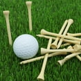 thumbnail image 7 of FINGER TEN Bamboo Golf Tees Wood 2 3/4 3 1/4 Inch Wooden Tee Color Bulk 250/500/1000/2000 Count with 2 Free Ball Marker USA Eagle for Men Women Kids, 7 of 7