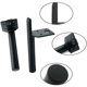 thumbnail image 2 of Sincero Camra Arrire Protecteur Pour Iphone 14 Pro/14 Pro Max Protecteur Photo Diamants (negro), Verre Tremp + Alliage D'aluminium Camera Lens Protecteur Po, 2 of 5
