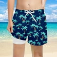 thumbnail image 2 of Vividxx Boys Swim Trunks With Drawstring Comfortable Double Layer Swim Shorts For Kids Beach Pool Surfing Summer Outfit 8T, 2 of 4