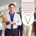 thumbnail image 6 of Uxcell Award Neck Ribbons, Polyester Medal Lanyards with Snap Clip Blank Award Ribbon Multi-color, 6 of 7