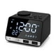 Réveil Numérique le Plus Récent, Horloges Électroniques à Miroir à LED avec 8 Alarmes en Option – image 5 sur 6