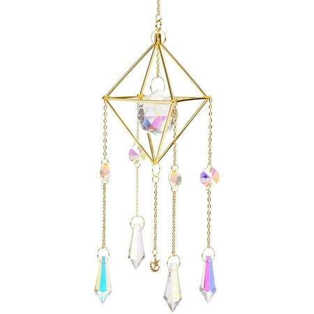 

Ksruee Sun Catchers with Crystal | Chandelier Suncatchers Ornament | Decorative Rainbow Maker Hangings Suncatcher Pendant for Window Home Garden Wedding Party