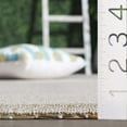 thumbnail image 4 of SAFAVIEH Sisal All-Weather Dixie Bordered Indoor/Outdoor Area Rug, Ivory/Orange Beige, 6'7" x 6'7" Square, 4 of 11