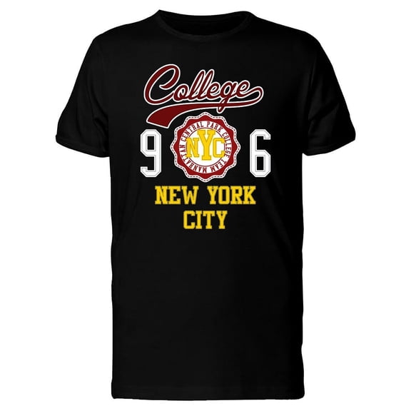 College 96 Nyc Logo Tee Men's -Image by Shutterstock
