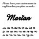 thumbnail image 1 of Sipuris Custom Name Necklace Personalized Golden Choker Stainless Steel Necklace For Women Man Customized Jewelry Christmas Gift, 1 of 5