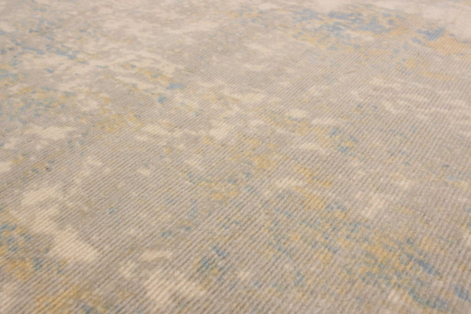 ECARPETGALLERY 5'1" x 7'4" Contemporary Galleria Hand-knotted Area Rug for Living Room, Dining Room and Bedroom in Grey