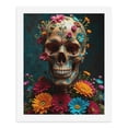 thumbnail image 5 of Paint by Numbers Kit for Adults, Floral Skull Art Vibrant Design Paint by Numbers, Easy Paint by Numbers Kit for Adults Beginner, DIY Adult Paint by Number Kits on Canvas, Home Decor, 5 of 7