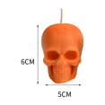 thumbnail image 2 of ShengapQ Spooky Skull Figurine Aroma Candle, Halloween Decor, Scented Candle for Parties, Creepy Gothic Decoration, Long Lasting Gentle Aroma, 2 of 6