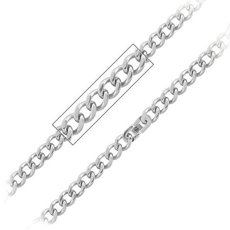 INOX Stainless Steel 16mm Diamond Cut Chain, 24