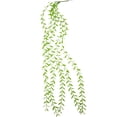 thumbnail image 1 of Guirnalda de hiedra artificial colgante de 105 cm, planta artificial, decoración para bodas y el hogar. Verde, 1 of 9