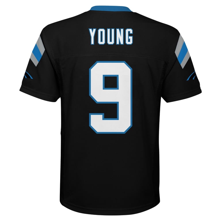 Youth Bryce Young Black Carolina Panthers Replica Jersey - Walmart.com