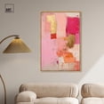 thumbnail image 2 of Art Remedy Blush Abstracts Canvas, 30" x 45", Gold Frame, Petal Patchwork I, 2 of 7
