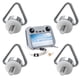 thumbnail image 1 of Cateissary 4 unids/set fácil de instalar y quitar RC Control remoto tornillos resistentes y duraderos estables Accesorios para aéreos, 1 of 6