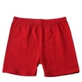 thumbnail image 2 of LYMAYTER Girls Solid Pull-On Bike Shorts Toddler Little Soft for 4-16Y Dance Under Dress‌, 2 of 6