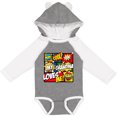 thumbnail image 3 of Inktastic My Grandma Loves Me Boys or Girls Long Sleeve Baby Bodysuit, 3 of 5