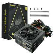 Segotep 600W Non Modular ATX PC Computer Mining Power Supply Gaming PSU For AMD Crossfire 80Plus Gold