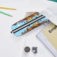 thumbnail image 6 of Rocae Animals on Noah's Ark Floating for Pen and Marker Pouch with Zipper for Men and Women, Stationery Bag Pen Holder for Work and Office, 6 of 9