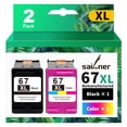 thumbnail image 1 of Cartucho de tinta SAILNER Remanufacturado 67 67XL 67XXL para HP, 1 of 9