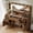 Walnut, variant on UGTOO 44.8" White LED Vanity Desk with Mirror & Charging Station, Modern Makeup Table with 5 Drawers, 2 Cabinets & 3 Lighting Modes, Large Dressing Table for Women Girls