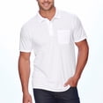 thumbnail image 2 of Men's Pocket Short Sleeve Polo Shirt, 2 of 10
