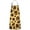 Yellow and Brown, variant on Yellow Leopard Print Pattern Apron-Garden Aprons for Women with Pockets-Cotton Linen Waterproof Kitchen Cooking Gardening Aprons Adjustable for Kitchen,Cooking,BBQ and Salon 33x27 Inch