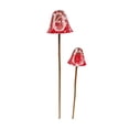 thumbnail image 3 of 2 Pack Vintage Iron Mushroom Ground Stake, Painted Metal Garden Ornament Flower Bed Planter Porch Yard Landscapes Decor, 3 of 6
