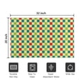 thumbnail image 5 of Multi Color Checkerboard Checkered Pattern Door Rugs,Washable Non Slip Door Mats Indoor,Decorative Door Mats,Entry Mat Indoor for Entrance,Bedroom,Kitchen,Bathroom,20"x32", 5 of 6
