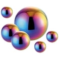 thumbnail image 3 of 6 Pcs Boule d'Observation en Acier Inoxydable, Boule Creuse Polie Miroir, Sphère de Jardin Réfléchissante, 3 of 8