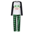 thumbnail image 4 of Pijamas familiares navideños a juego, conjuntos de pijamas verdes de Julio de 2023, 4 of 4