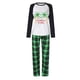 thumbnail image 4 of Pijamas familiares navideños a juego, conjuntos de pijamas verdes de Julio de 2023, 4 of 4