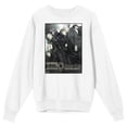 thumbnail image 4 of Ghost In The Shell Side View Key Art Adult White Crew Neck Long Sleeve Sweatshirt, 4 of 7